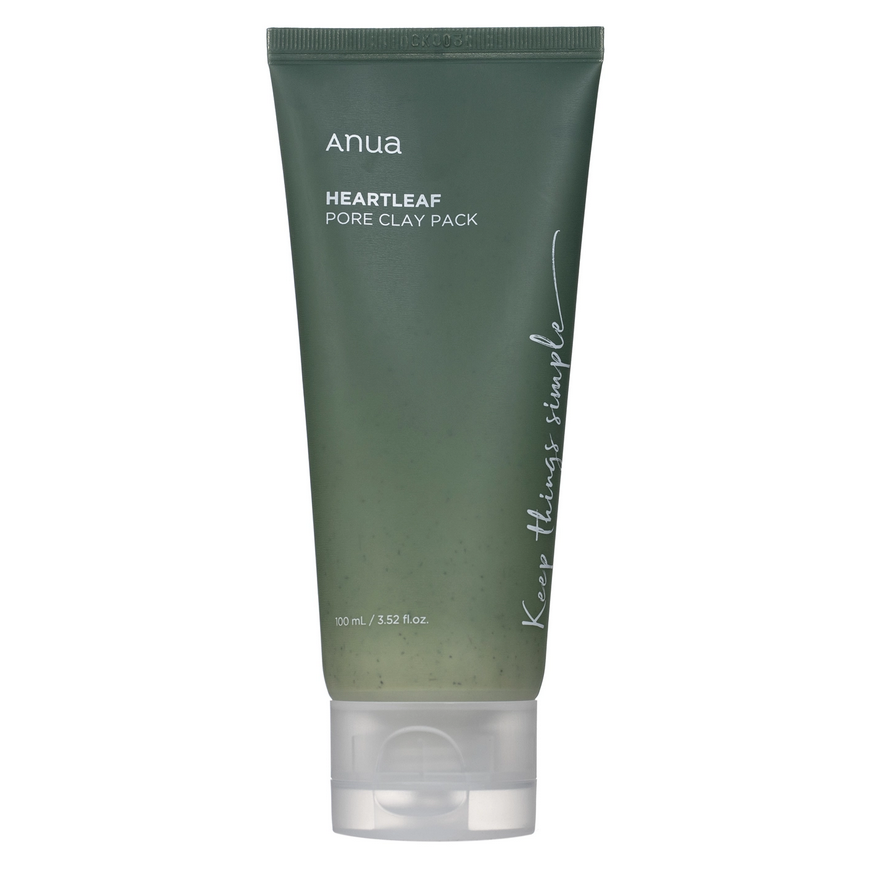 Anua Heartleaf Pore Clay Pack Poras minkštinanti molio kaukė, 100 ml