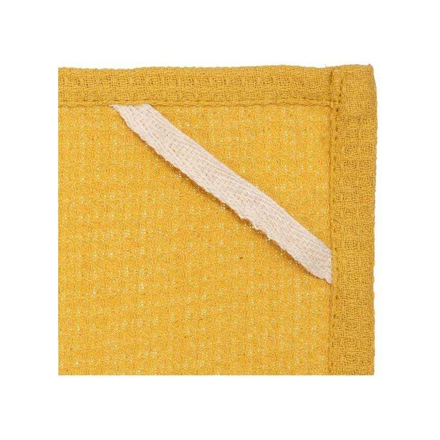 Atmosphera Decorative Towels with Pattern, 45 x 70 cm, 3 pcs, yellow – 3