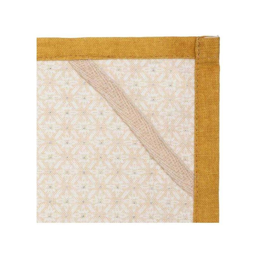 Atmosphera Decorative Towels with Pattern, 45 x 70 cm, 3 pcs, yellow – 4
