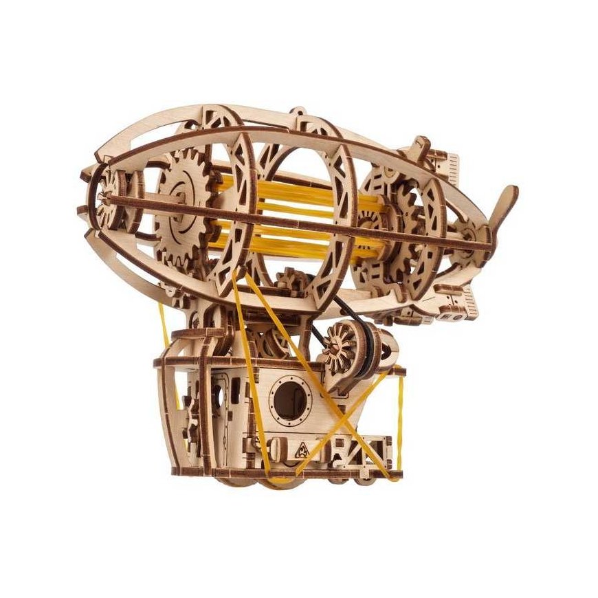 Medinis konstruktorius UGEARS Steampunk Oro laivas