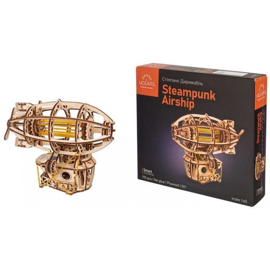 Wooden Constructor UGEARS Steampunk Airship – 4