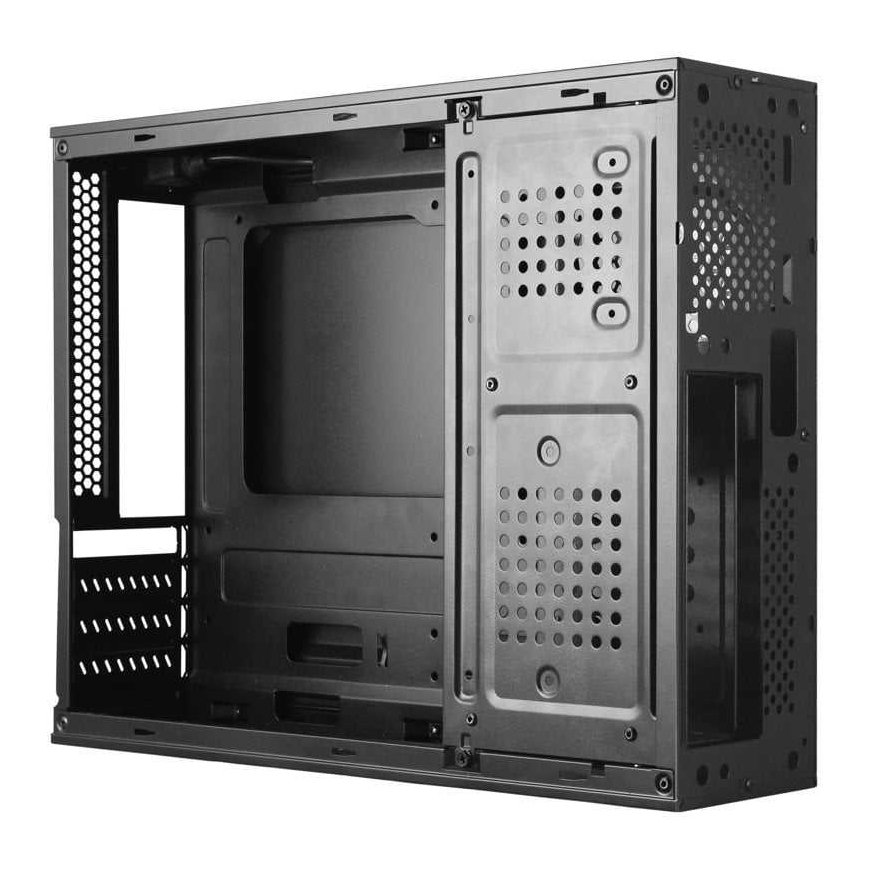 1St Cool 1stCOOL SFF korpusas COMPACT 1, AU, USB3.0, USB-C, kartes lasītājs, ventilators – 5