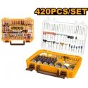 Ingco AKMG4208 puuri tarvikute komplekt 420tk Ingco AKMG4208 puuri tarvikute komplekt 420tk