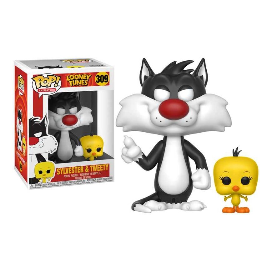 Funko POP figūrėlė Looney Tunes Sylvesteris ir Tweety