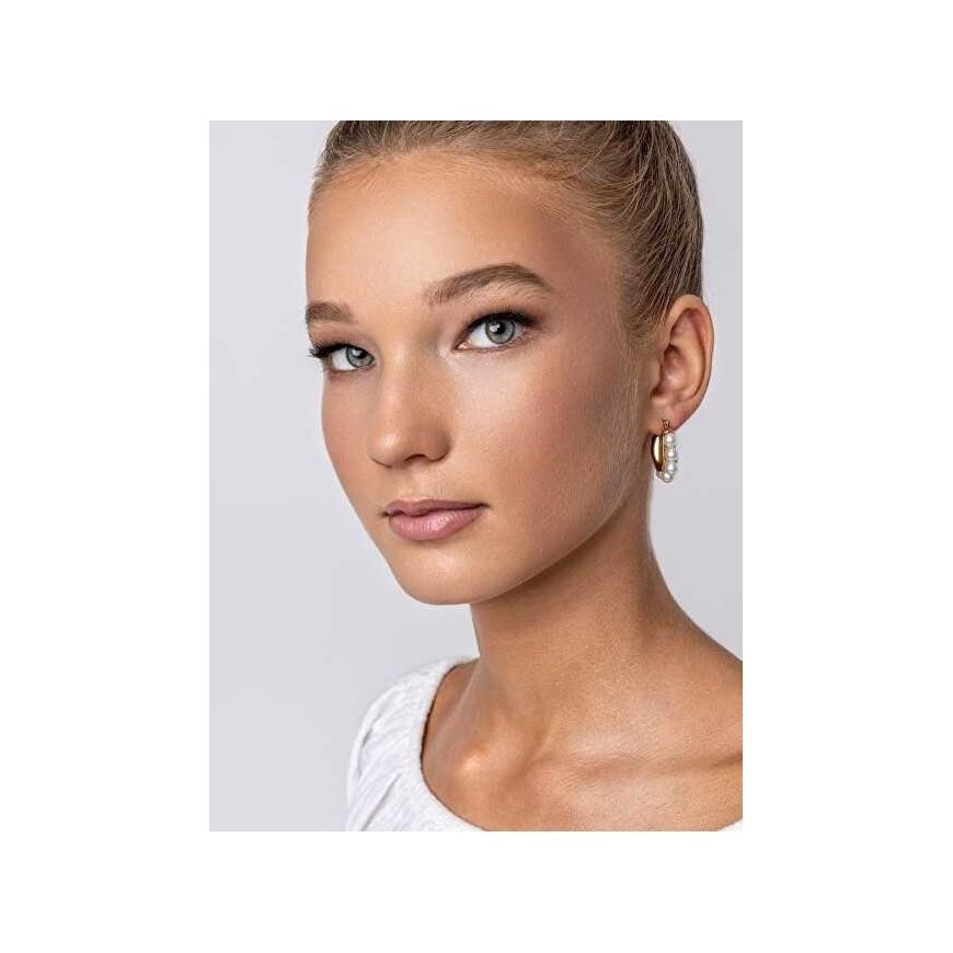 Marc Malone Lovely Pearl Earrings Angel White Earrings MCE24023G – 3