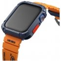 Skinarma apyrankė Shokku Apple Watch 45/44/42mm oranžinės spalvos Skinarma apyrankė Shokku Apple Watch 45/44/42mm oranžinės spalvos