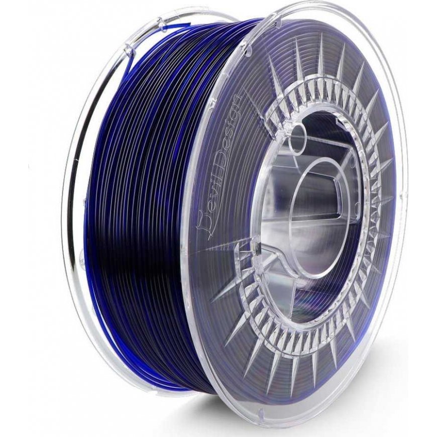 3D plastic Devil Design PET-G 1.75mm 1kg - Ultra Blue – 2