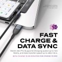 STATIK Statik 360 Pro Кабель 2.0 USB-C Только 1м, Черный STATIK Statik 360 Pro Кабель 2.0 USB-C Только 1м, Черный