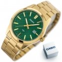 Laikrodis CASIO MTP-VD03G-3A VYRIŠKAS LAIKRODIS + DĖŽUTĖ Laikrodis CASIO MTP-VD03G-3A VYRIŠKAS LAIKRODIS + DĖŽUTĖ