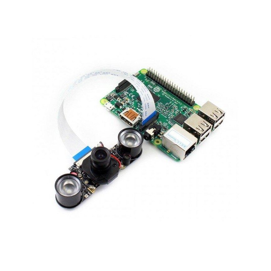 OdSeven HD IR-CUT OV5647 5Mpx camera - day/night IR, designed for Raspberry Pi + IR modules – 2