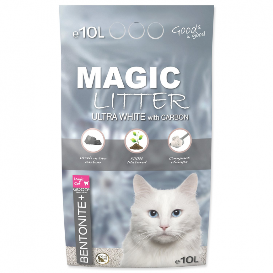 Cat litter - Placek WC MAGIC LITTER Bentonite Original 10kg