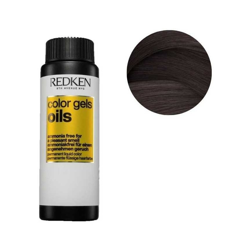 Redken COLOR GEL OILS 4N-4.0 60 ml x 3 u