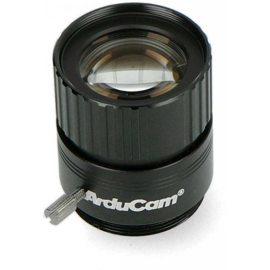 CS-Mount lens 25mm, manual focus, designed for Raspberry Pi HQ camera, ArduCam LN041