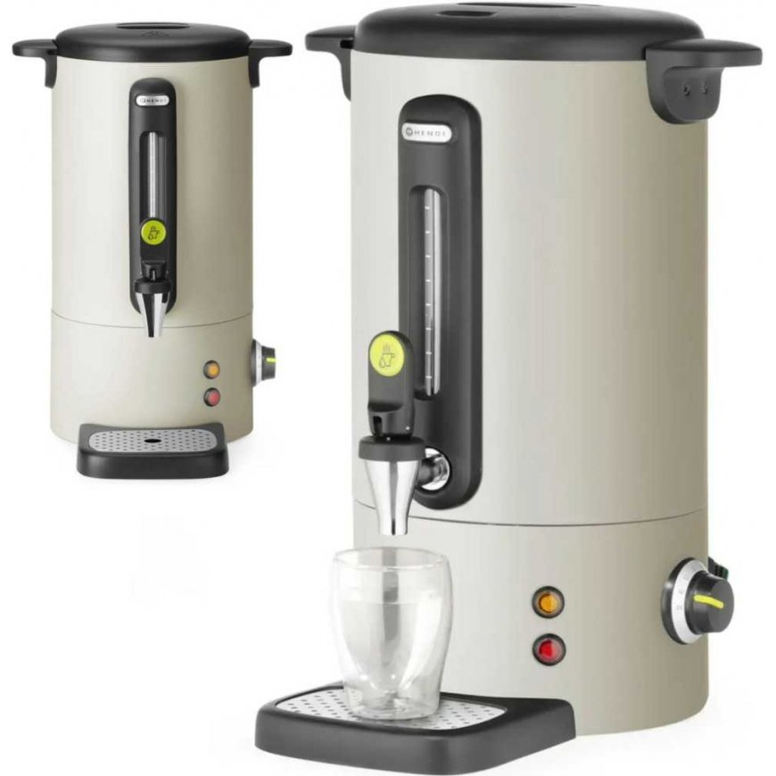 Hendi kuumveini veeboiler kraaniga, tilkade kogumise alusega, 9 l, 950 W - heledat halli