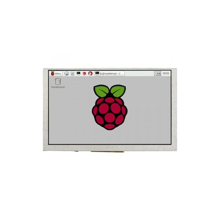 Дисплей Waveshare DPI для микрокомпьютера Raspberry Pi - LCD IPS 5''