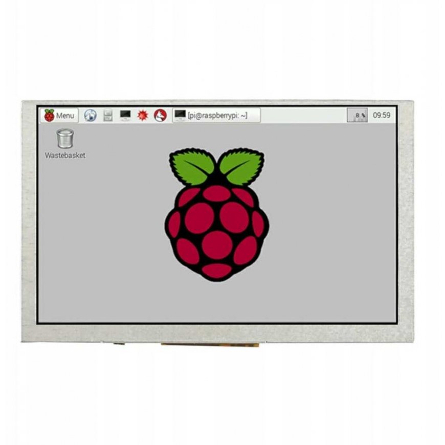 Waveshare DPI-näyttö Raspberry Pi -mikrokomputerille - LCD IPS 5'' – 4