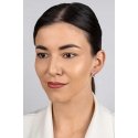 Brilio Silver Элегантные серебряные серьги с цирконами EA1075W Brilio Silver Элегантные серебряные серьги с цирконами EA1075W