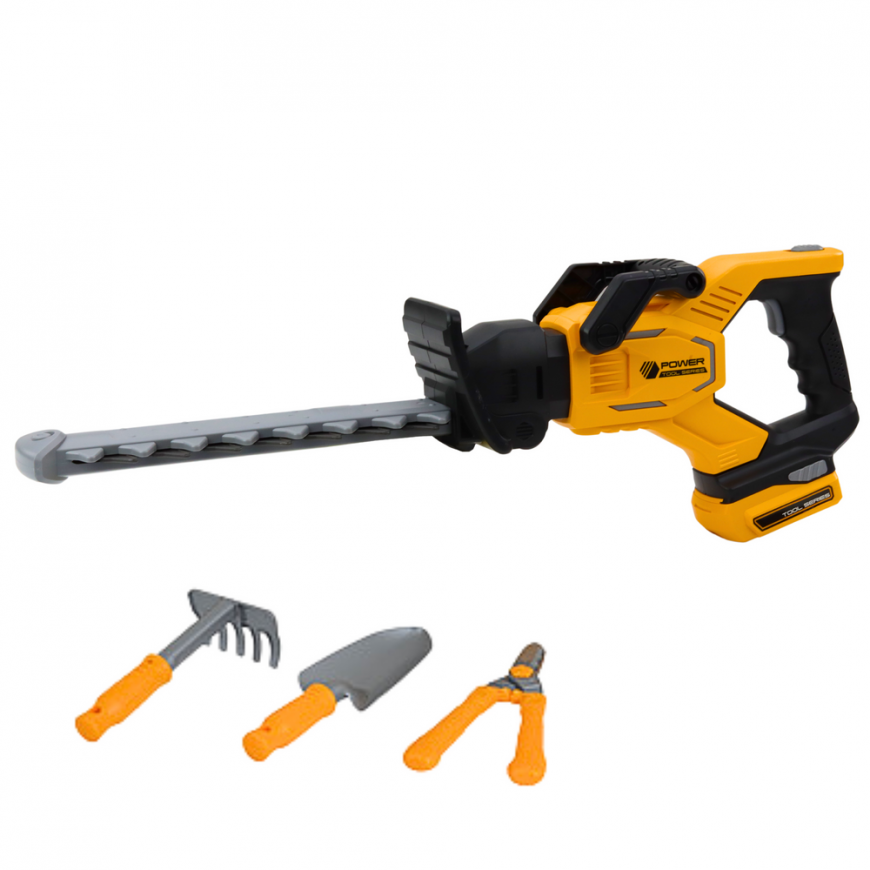 Lean Toys Sodo set for children, electric scissors, pruning shovel – 2