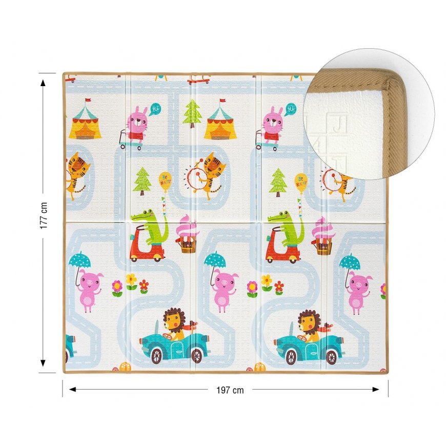 Milly Mally Play Street T1 foldable foam mat – 3