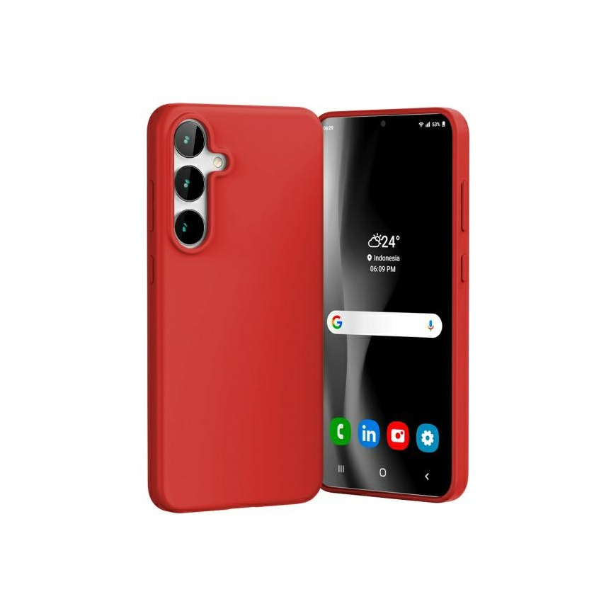 Mercury Soft Samsung S24 FE S721 raudona – 2