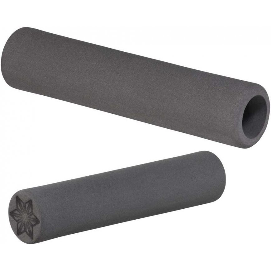 SUPACAZ Supalite Grip - Gun Metal handlebar grips