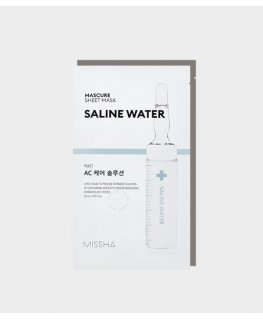 Mascure Saline Water Sheet Mask - Soothing mask for sensitive skin