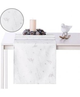 AmeliaHome TCLOTH/AH/CHRISTMASEVE/HMD/Серебристый/80X80