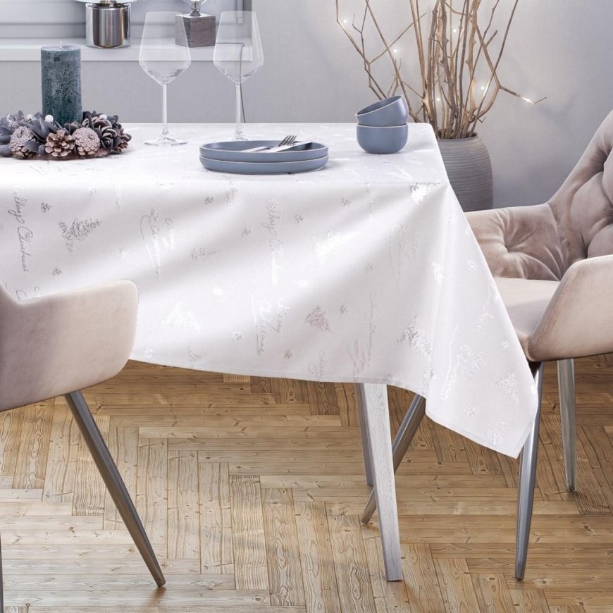 AmeliaHome TCLOTH/AH/CHRISTMASEVE/HMD/Sidabrinis/80X80 – 4