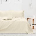 Tablecloth OPHELIA in sand color, classic type material - microfiber textile 260x280 AmeliaHome