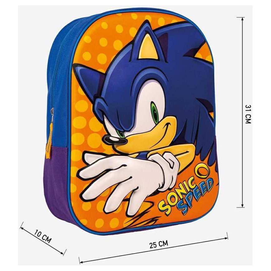 CERDÁ Sonic-reppu 3D-kuviolla – 3
