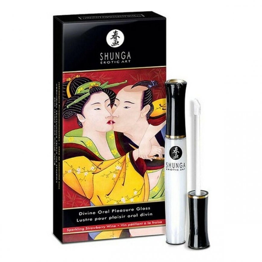 Shunga Braškinis stimuliuojantis lūpų blizgis