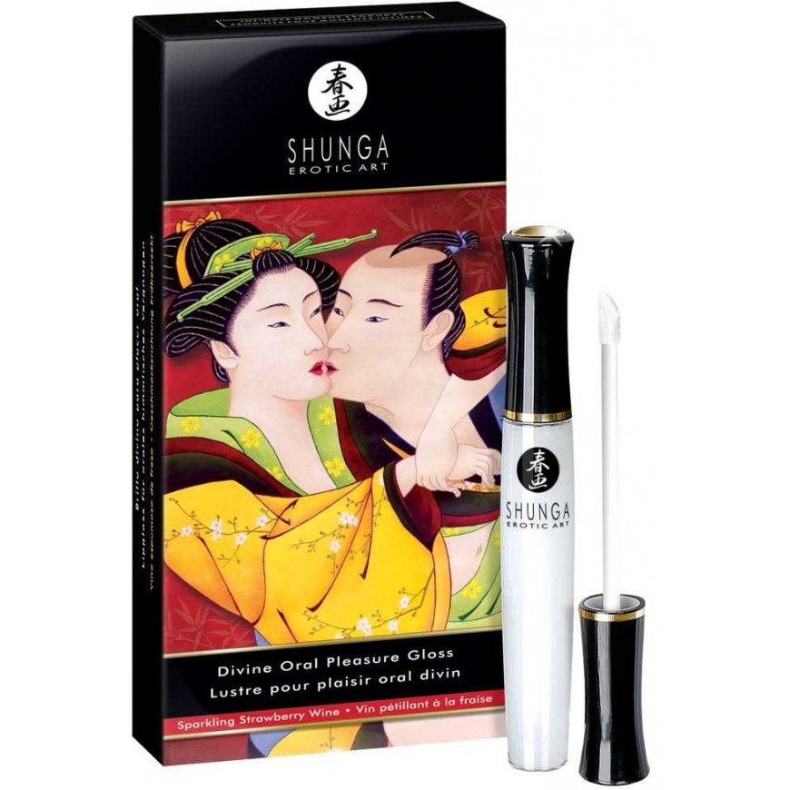 Shunga Braškinis stimulējošs lūpu spīdums – 3