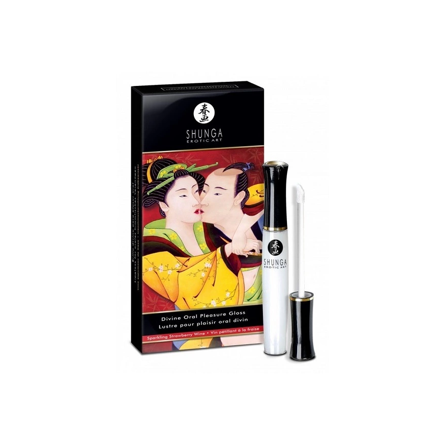 Shunga Braškinis stimulējošs lūpu spīdums – 5