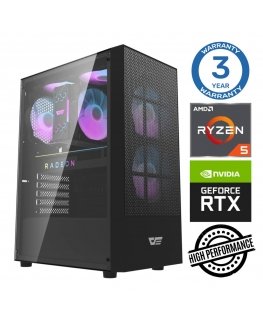 INTOP Ryzen 5 5500 16GB 1TB SSD M.2 NVME RTX3050 6GB no-OS