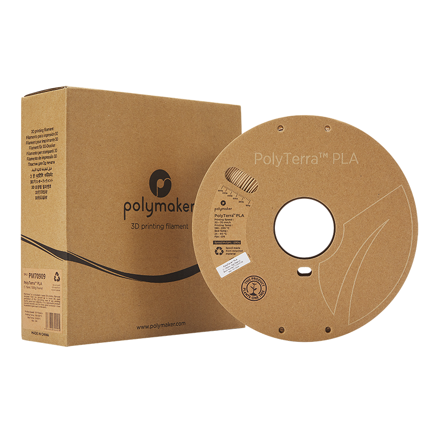 Polymaker Polimakeris PolyTerra PLA - 1кг - 1,75мм - Арахис – 4