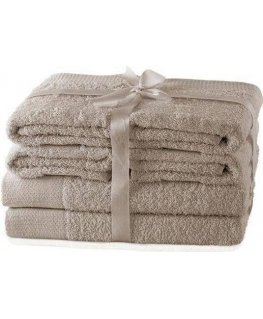 AmeliaHome Kylpypyyhe/AH/AMARI/BEI/SET2*70x140+4*50x100