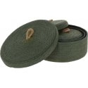 KOOPMAN Decorative storage baskets, jute lid, 3 pcs KOOPMAN Decorative storage baskets, jute lid, 3 pcs