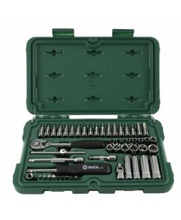1/4" galvupäiden sarja SATA (52 kpl)