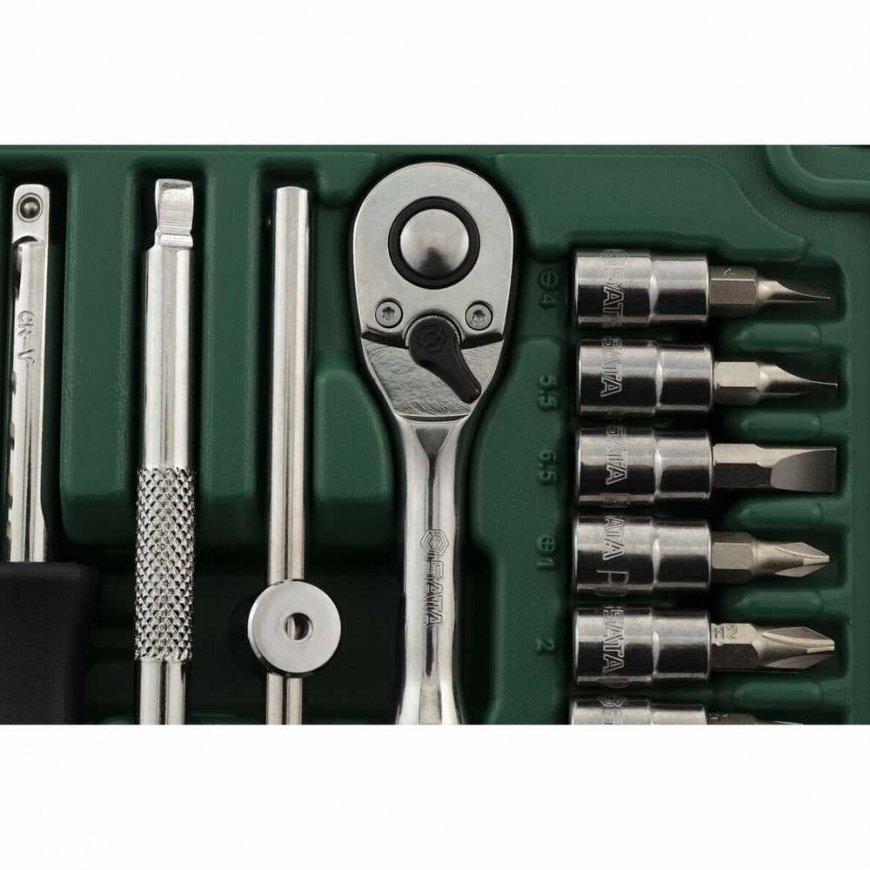 1/4" uzgaļu komplekts SATA (52 gab.) – 2