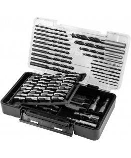 Graphite 66-piece drill and bit set