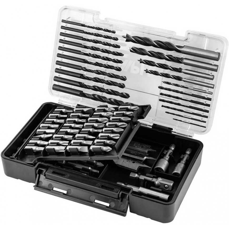 Graphite 66-piece drill and bit set