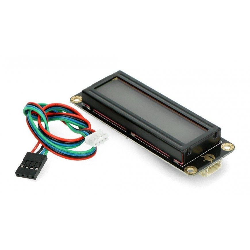 DFRobot Gravity 2x16 I2C LCD screen with RGB backlight, designed for Arduino – 3