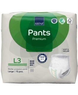 Abena Pants L3, Премиум 15 шт., подгузники - трусики