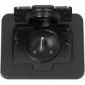 Orno Hermetic rectangular electrical socket, IP55, black Orno Hermetic rectangular electrical socket, IP55, black