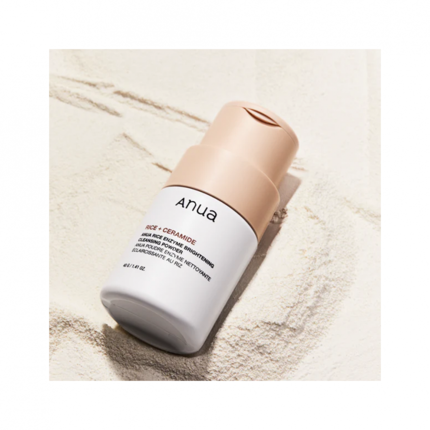Anua - Rīsu fermentu izgaismojošā attīrošā pūderis - 40 g – 2