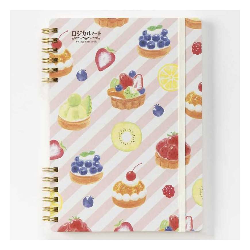 Notebook 'otome time' B6, 5mm grid NW-B606-3