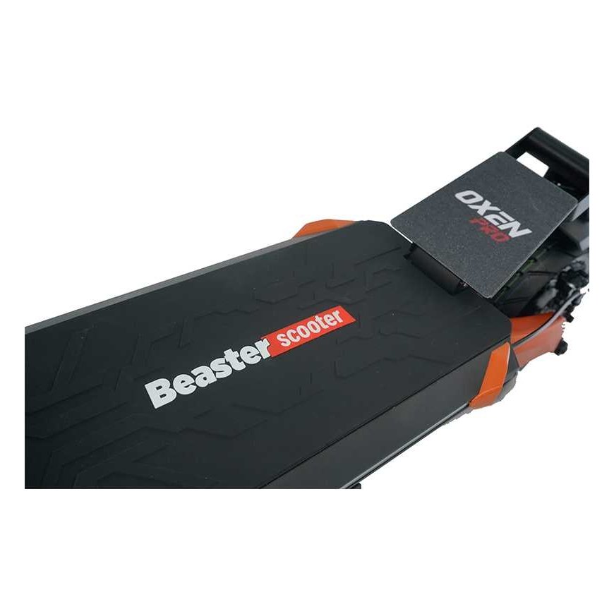Elektrinis paspirtukas Beaster Scooter OXEN PRO, 2x1500 W, 60 V, 23,4 Ah, plentinės padangos, skirtas bekelei – 3