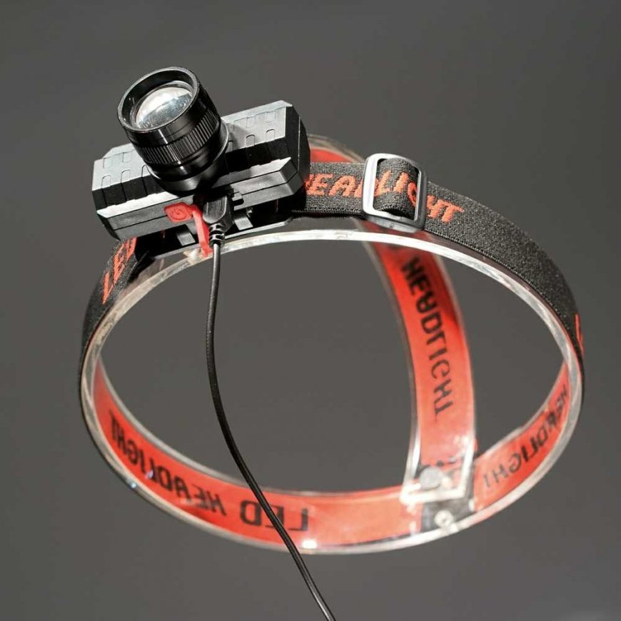 Tiross Headlamp rechargeable 2W – 2