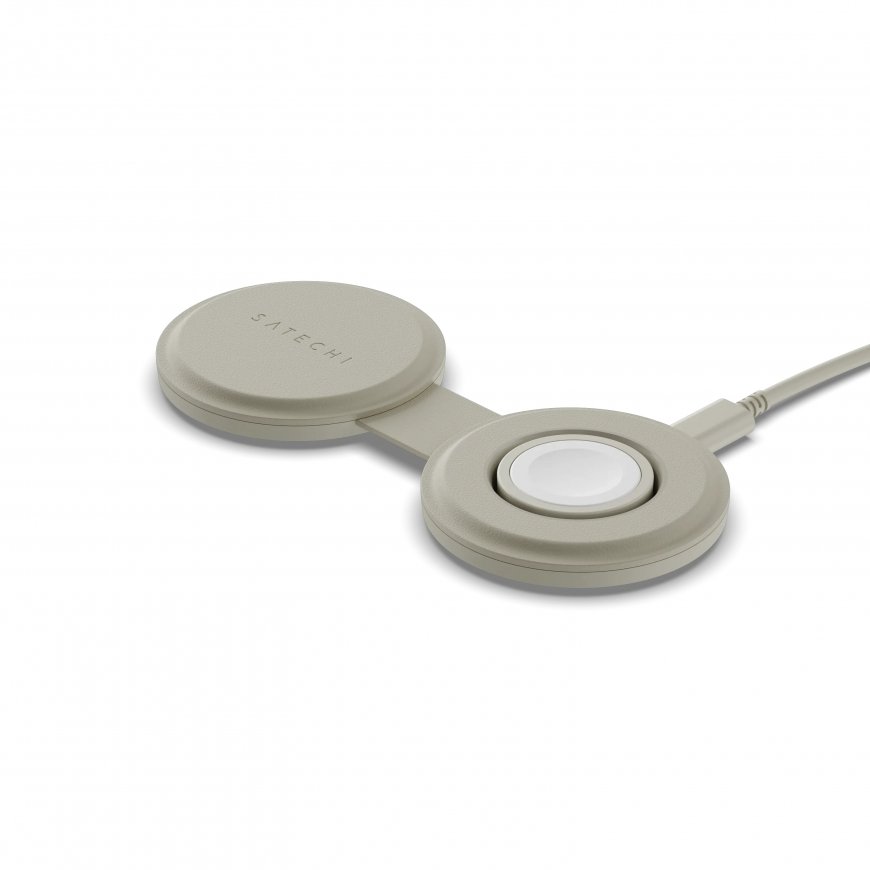 Satechi OntheGo 2-in-1 Гарнитура, Смартфон, Умные часы Белый USB Беспроводная зарядка Быстрая зарядк – 2