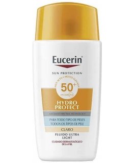 Eucerin Saulės Veido Hidro Apsaugos Skystis SPF50+ Lengvas